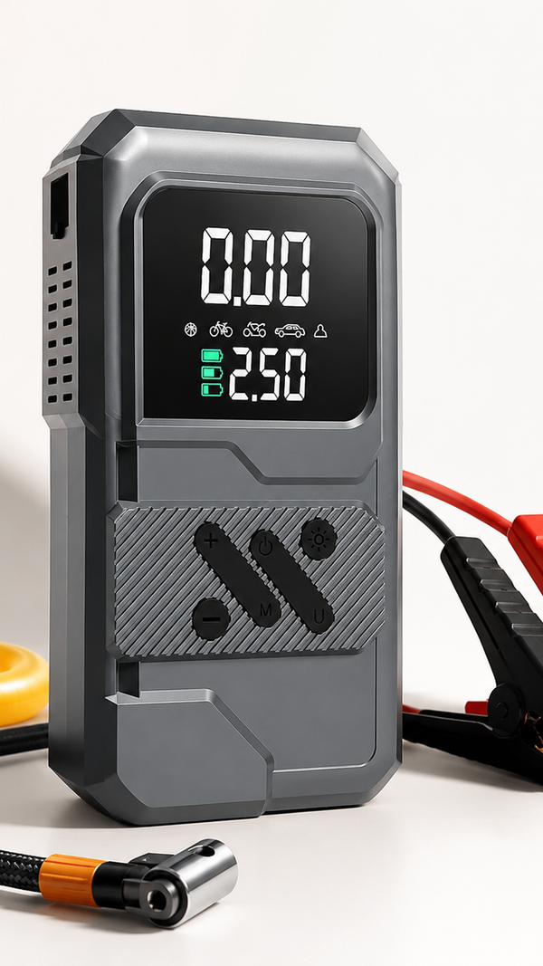 π Dead battery? Flat tire? One device solves both in minutes. πβ‘