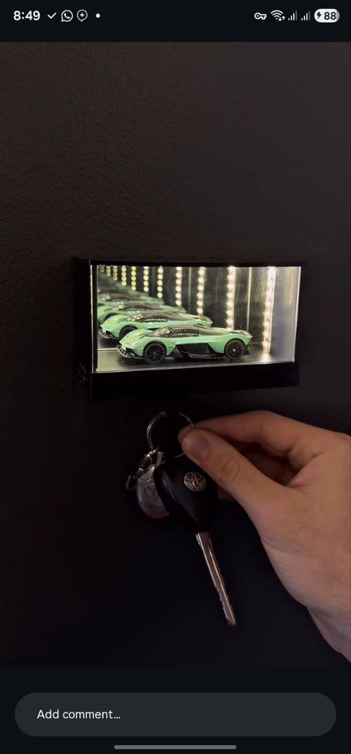 This isn't just a key holder... it's a conversation starter. 🚗💬