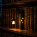 Decorative Bookshelf Lamp