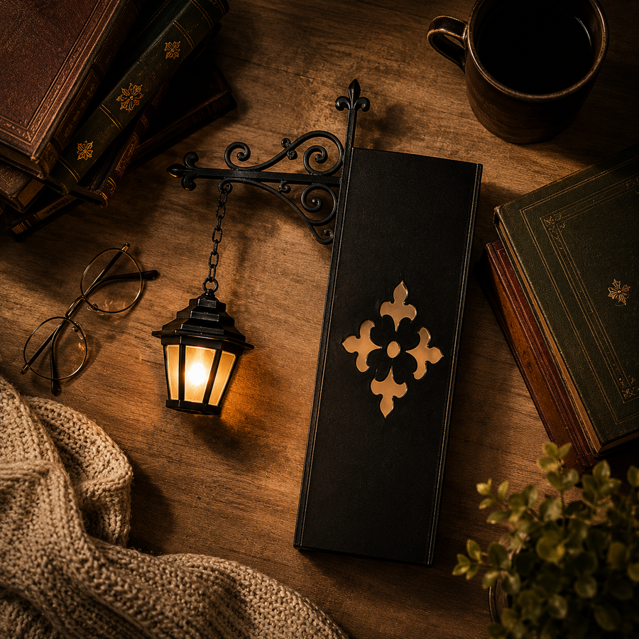 Decorative Bookshelf Lamp