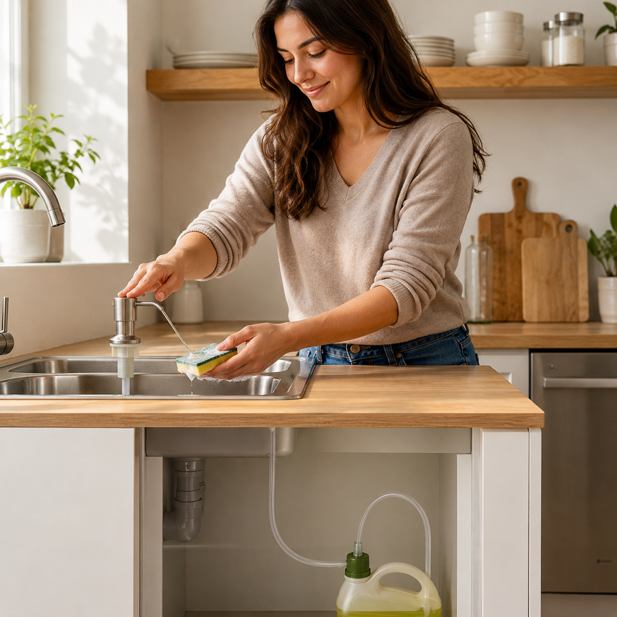 Kitchen Sink Liquid Soap Dispenser