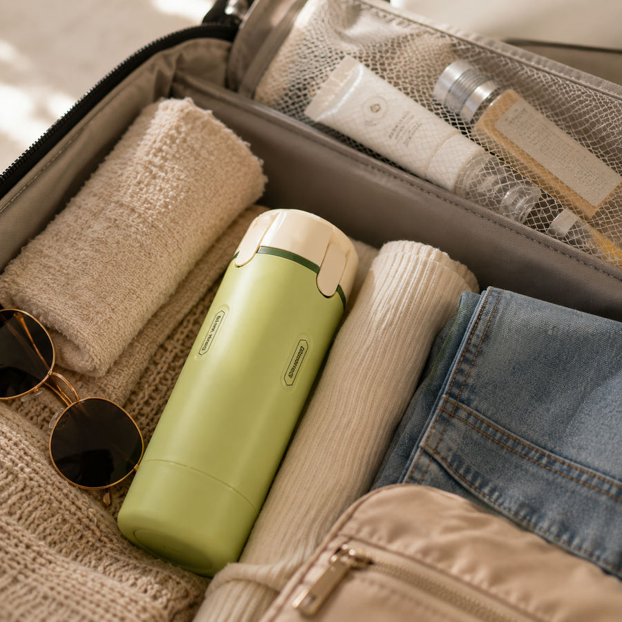 Four-in-One Travel Dispenser Bottle