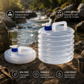 PORTABLE COLLAPSIBLE WATER CONTAINER