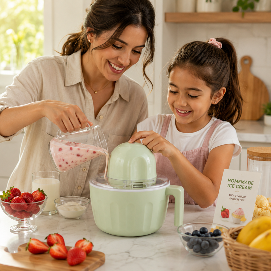 Mini Compact Ice-Cream Maker