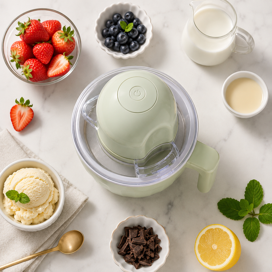 Mini Compact Ice-Cream Maker