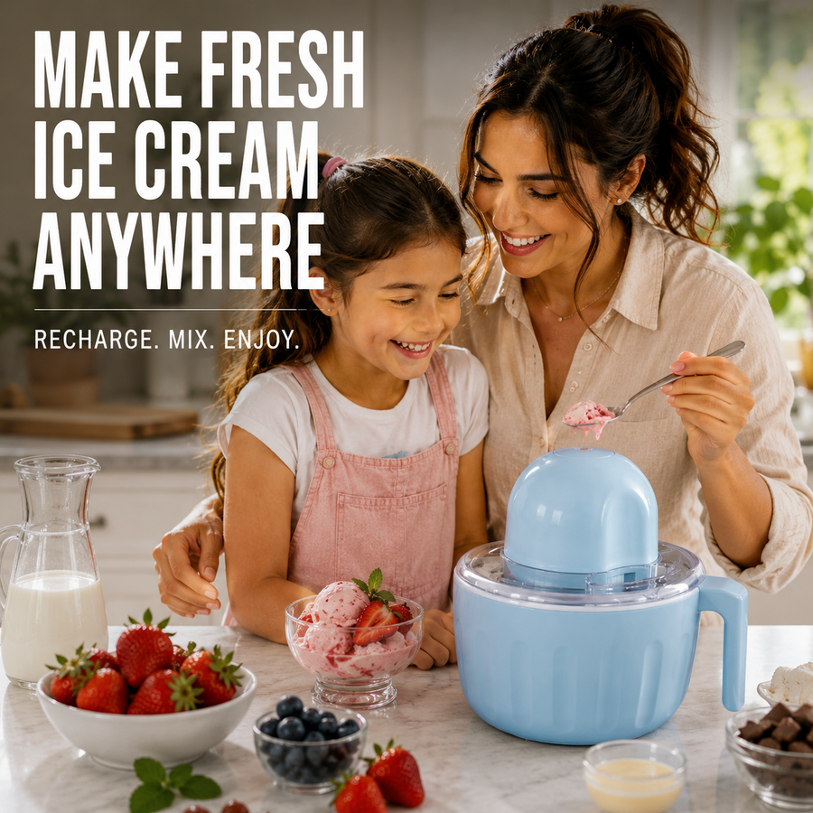 Mini Compact Ice-Cream Maker