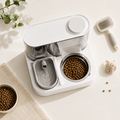Automatic Pet Feeder and Water Dispenser Combo