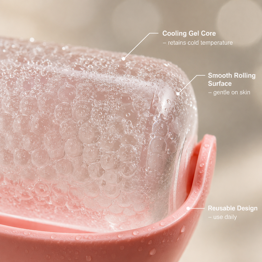Ice Roller Facial Massager Cooling Therapy Tool