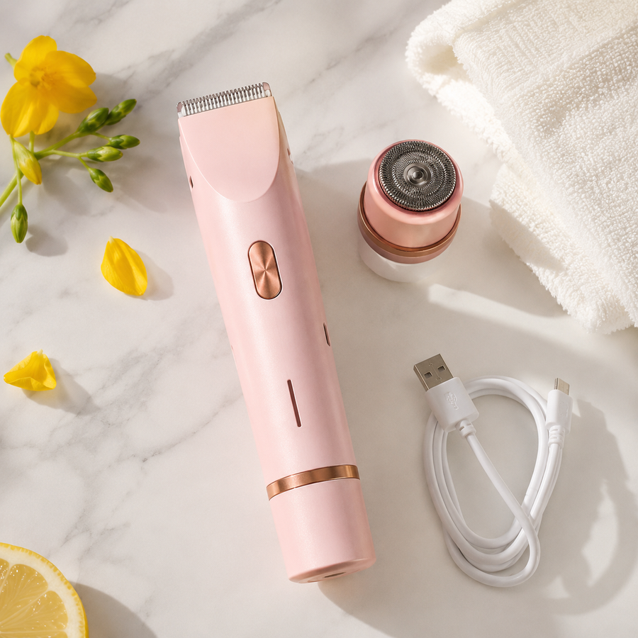 Waterproof Rechargeable Women's Electric Shaver