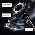 Magnetic Car Phone Holder with 360 Rotation