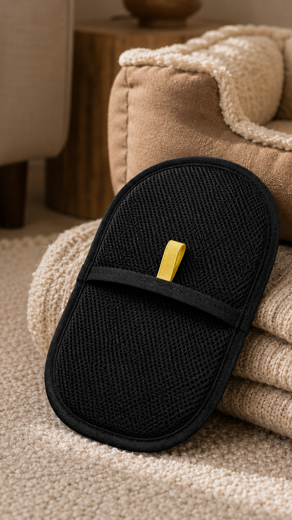✨ No sticky rollers. No refills. Just effortless pet hair removal every day. 🐾