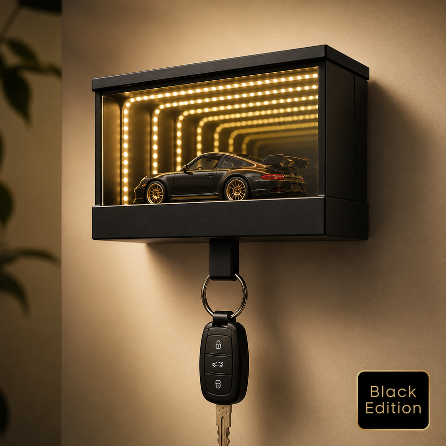 Infinity Garage Keychain with LED Light