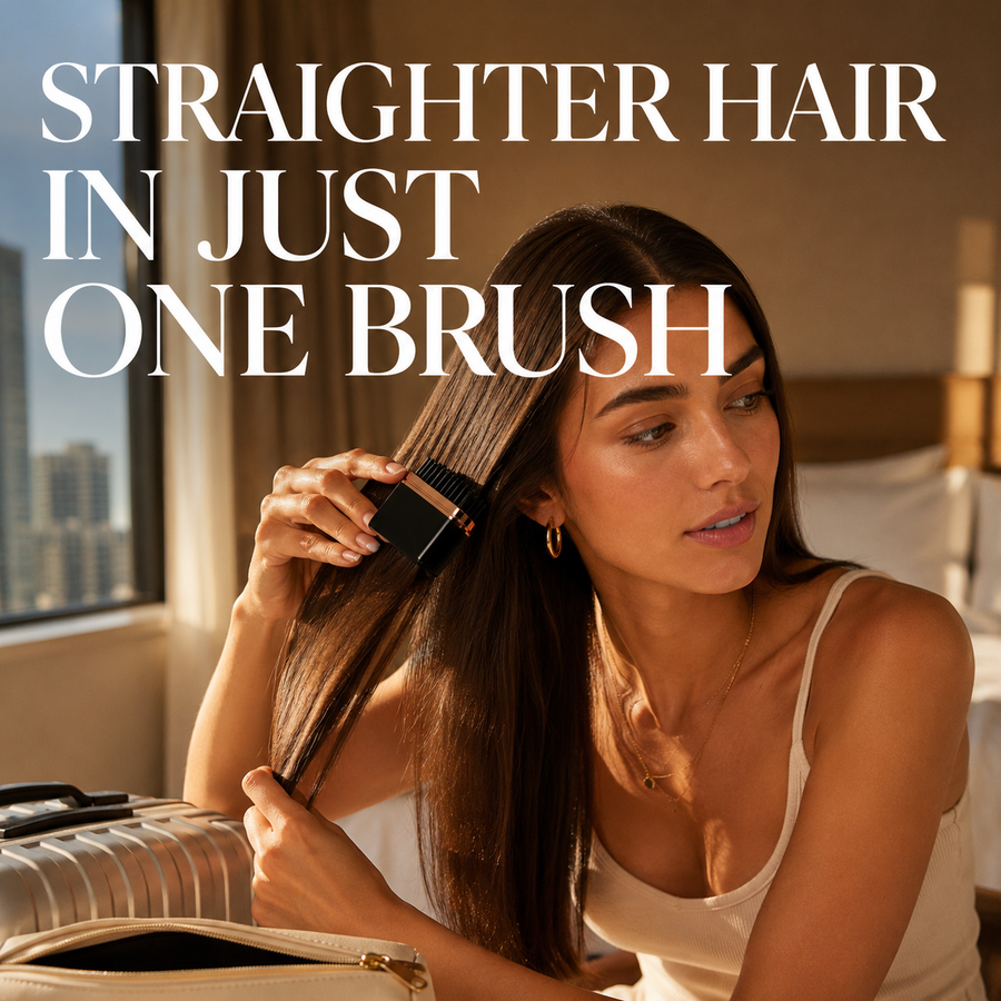 Mini Wireless Straightening Comb