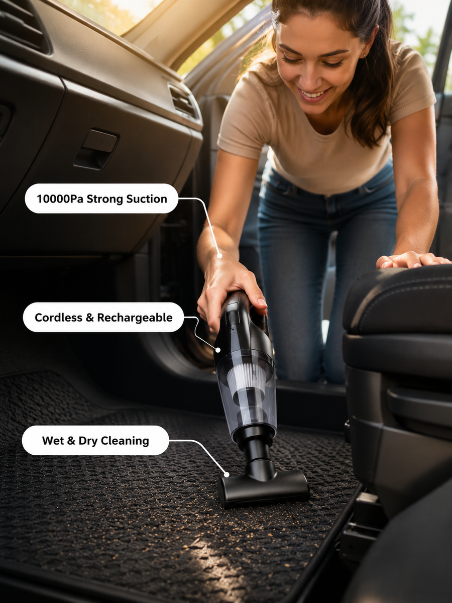 Handheld Cordless Car Vacuum Cleaner