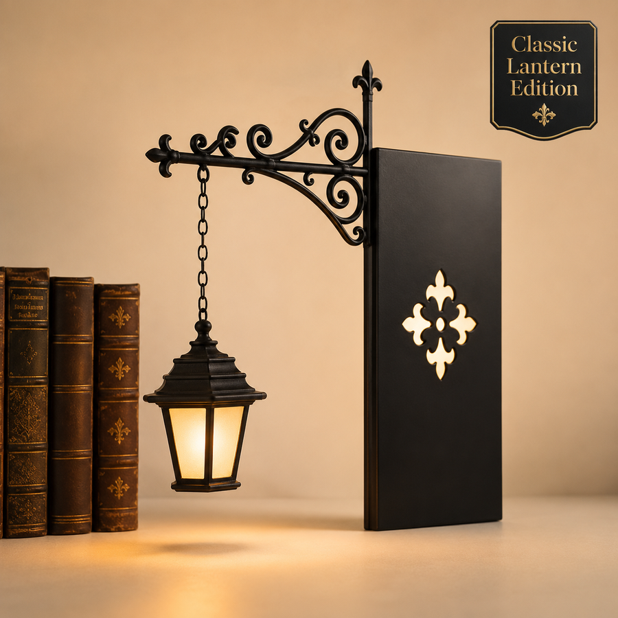 Decorative Bookshelf Lamp