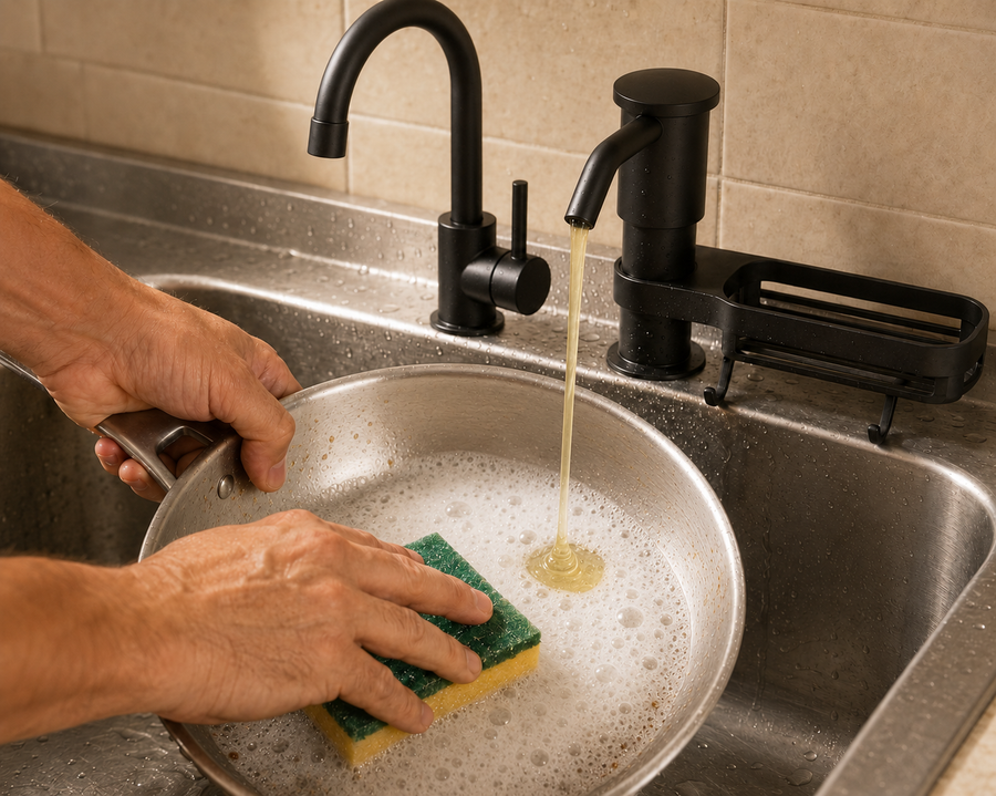 Kitchen Sink Liquid Soap Dispenser