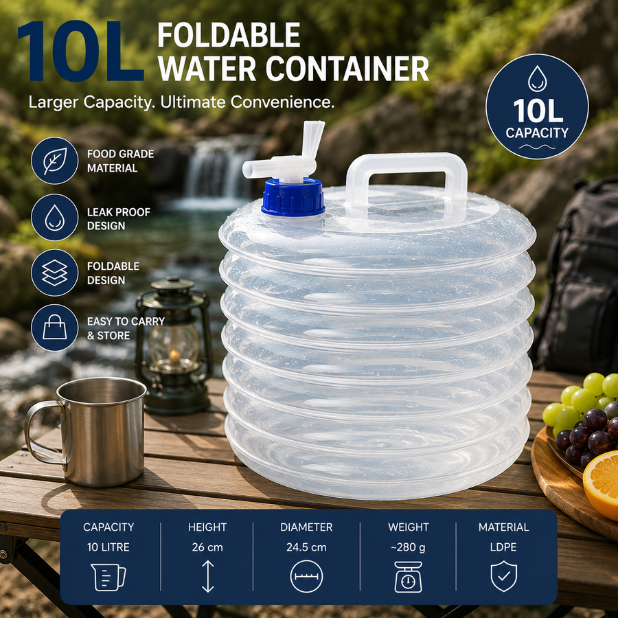 PORTABLE COLLAPSIBLE WATER CONTAINER